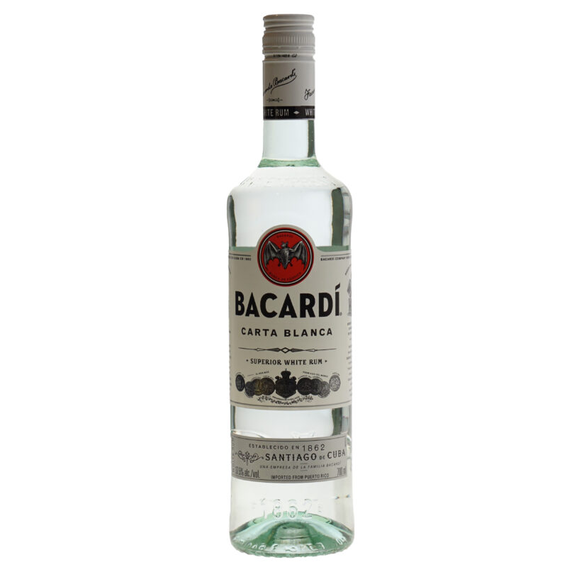Bacardi Rum Carta Blanca 37,5% 70cl