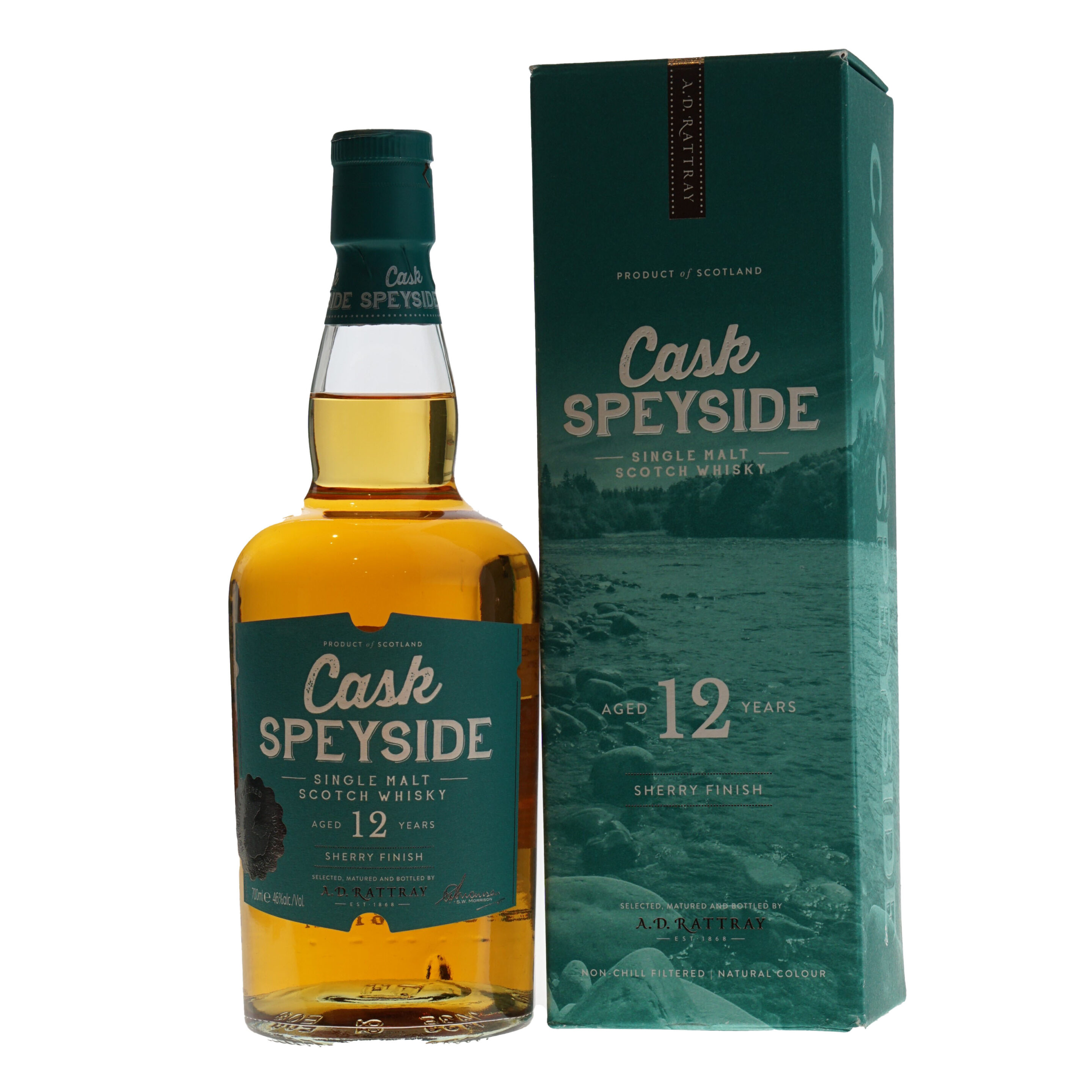 Cask Speyside Whisky 12 Years Sherry Finish 46% 70cl