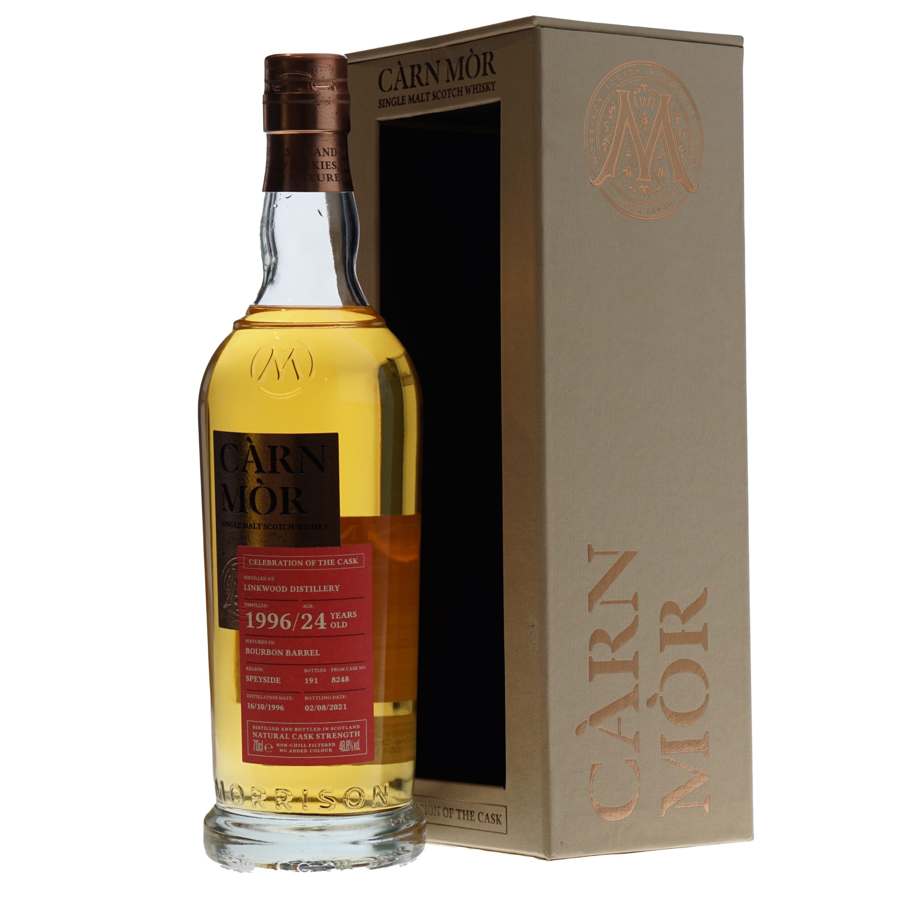 Carn Mor Whisky Linkwood 24 Years 1996 48,6% 70cl
