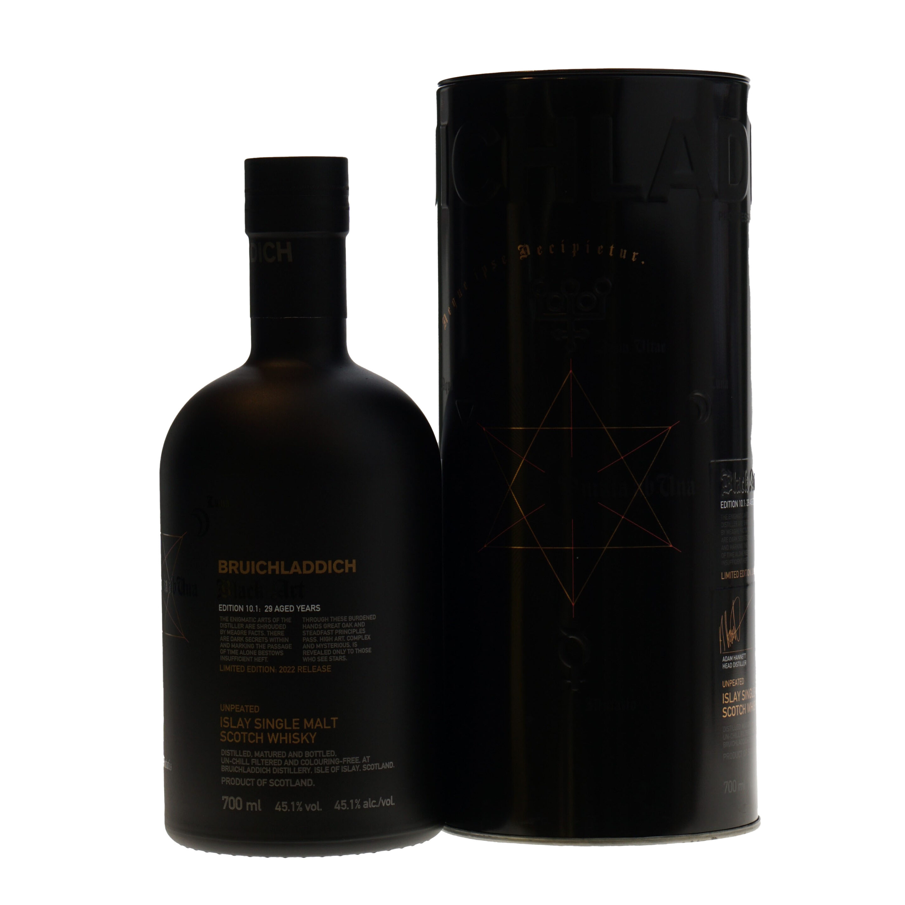 Bruichladdich Whisky Black Art 10.1 29 Years 45,1% 70cl.