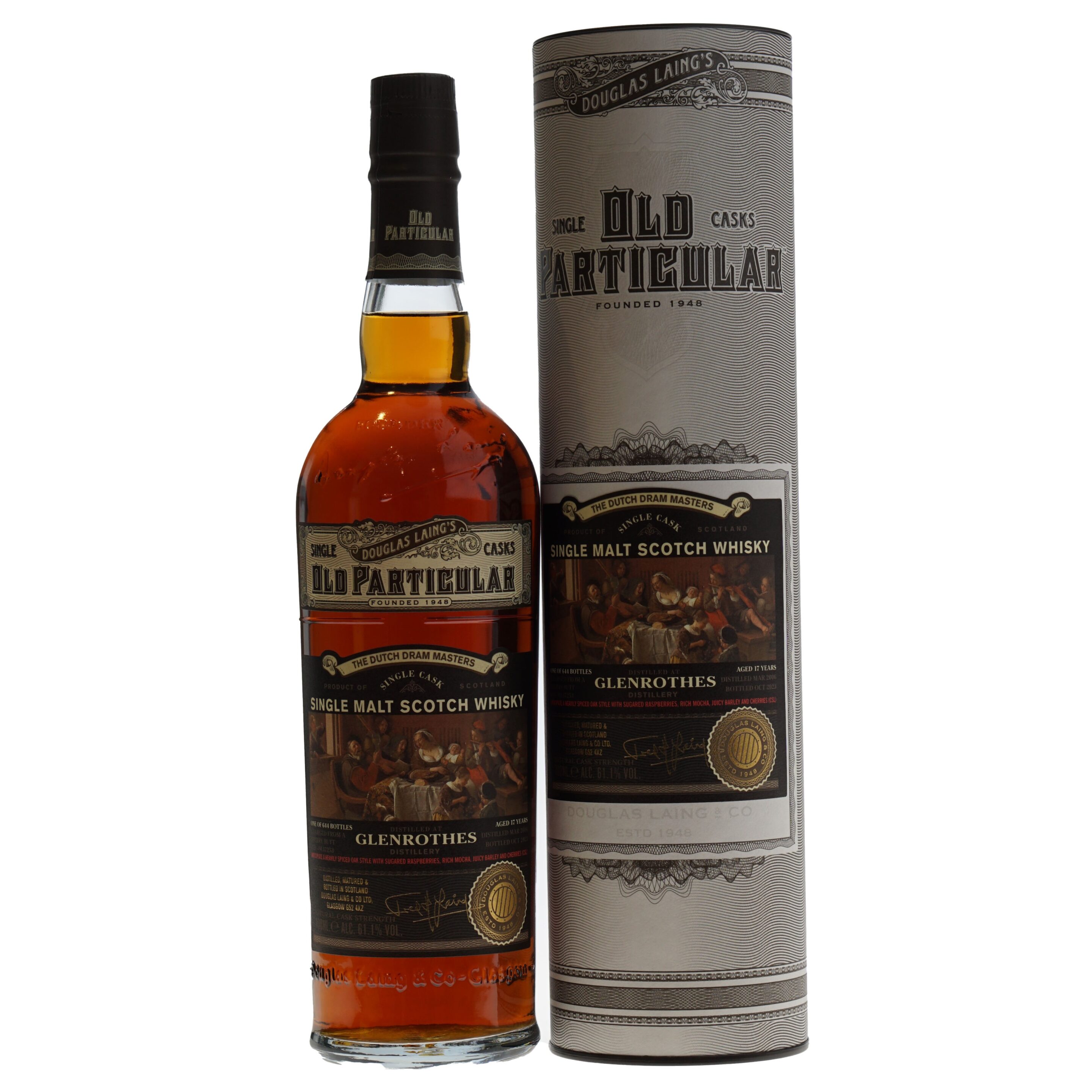 Old Particular Whisky Glenrothes 17 Years Dutch Dram Masters #3 2023 61,1% 70cl
