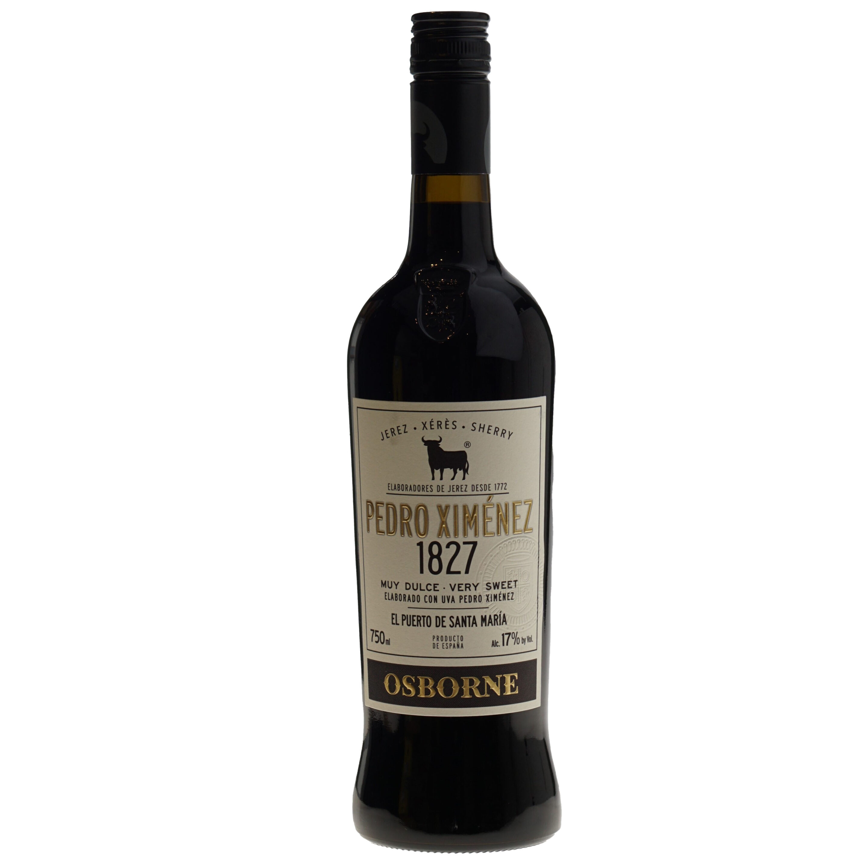 Osborne Sherry Pedro Ximenez 1827 17% 75cl