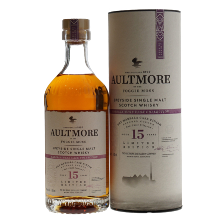 Aultmore Whisky Dry Marsala Cask Finish 15 Years 46% 70cl