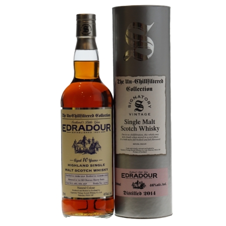 Signatory Vintage Whisky Edradour 10 Years 2014 46% 70cl