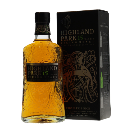 Highland Park Whisky 15 Years Viking Heart New Bottle 44% 70cl.