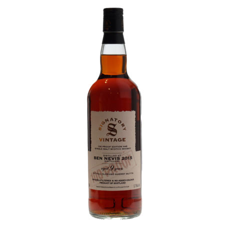 Signatory Vintage Whisky Ben Nevis 2015 9 Years 57,1% 70cl