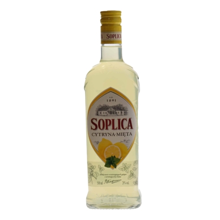 Soplica Citroen Mint likeur 28% 50cl