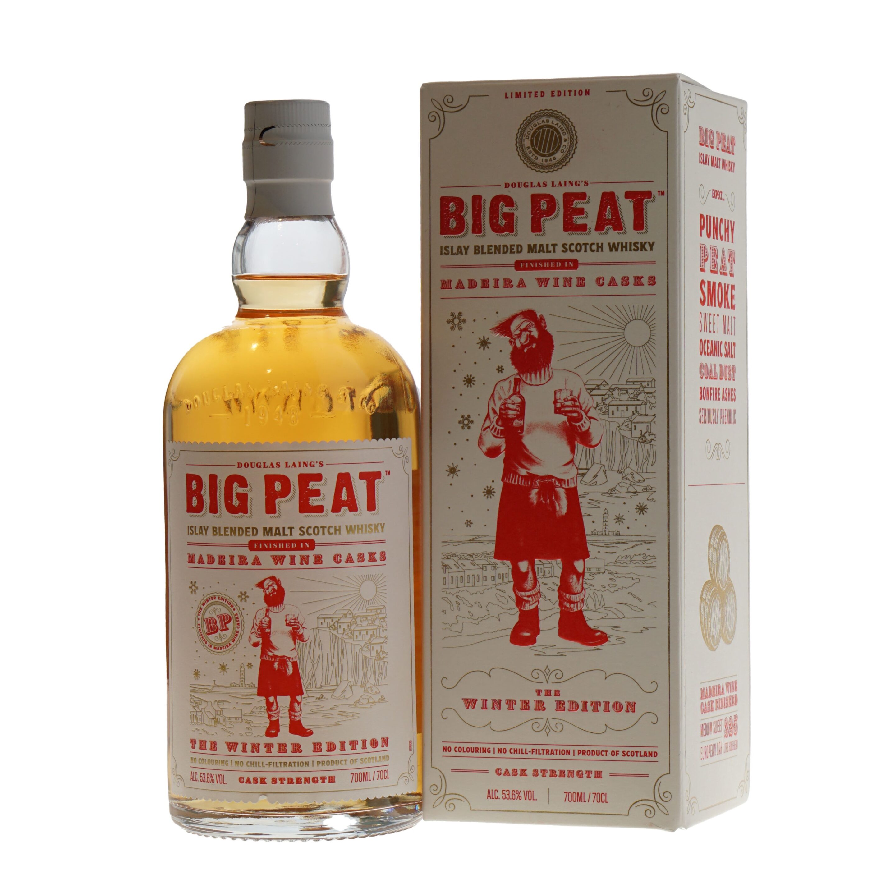 Big Peat Whisky Winter Edition 2025 Madeira Finish 53,6% 70cl