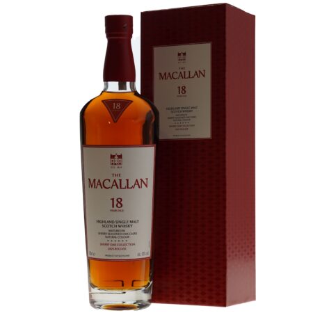 Macallan Whisky 18 Years Sherry Oak 2025 43% 70cl