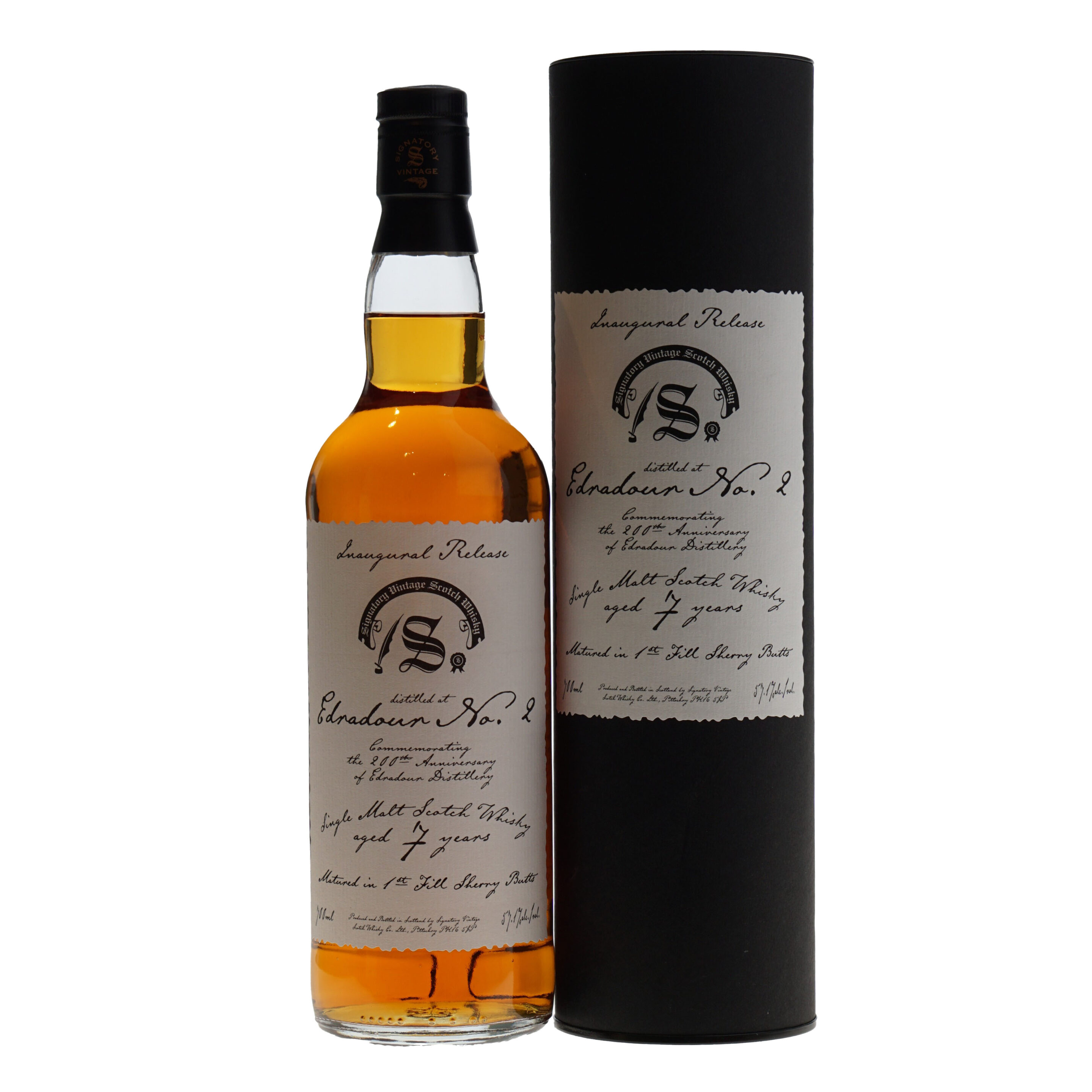 Signatory Vintage Whisky Edradour No.2 7 Years 57,1% 70cl