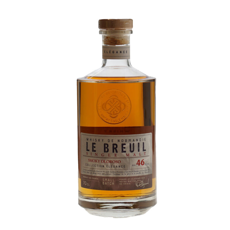Le Breuil Whisky Smokey Olorosso 46% 70cl