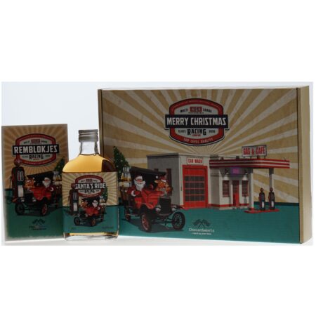 Chocan Sweets Geschenkdoos Santa's Ride 20cl en Nougat Remblokjes