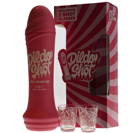 Dildo Shot Geschenkverpakking + 2 shotglazen 10% 70cl